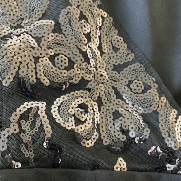 Maggy London Lace Trim A-Line Dress, size 12 - Picture 13 of 15